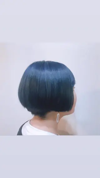 ショート カラー ヘアアレンジ アイラッシュ/美容室 個室/瀬戸 一菜のヘアスタイル