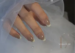 ショート maison de I'zのネイルデザイン