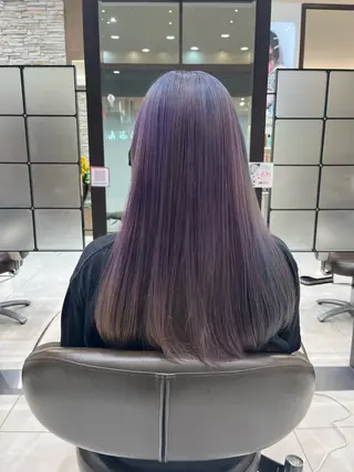 ロング カラー 森 広樹のヘアスタイル