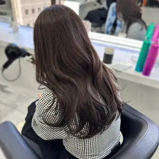 ロング カラー ブリーチなしトレンド SHUSAKUのヘアスタイル