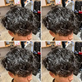 パーマ メンズ メンズパーマ特化 店長望月謙二郎のヘアスタイル