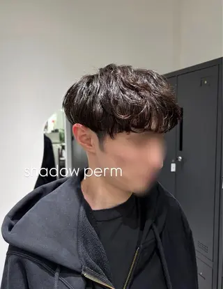 パーマ メンズ limitみづき🌙 レイヤーカットのヘアスタイル