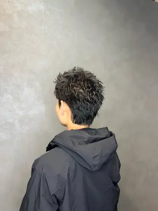 メンズ レイヤー×透明感 仙台\RIKUのヘアスタイル