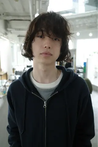 メンズ 🧚🏼ボブパーマ 歩美のヘアスタイル