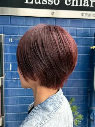 ショート ayu ka／パーマのヘアスタイル