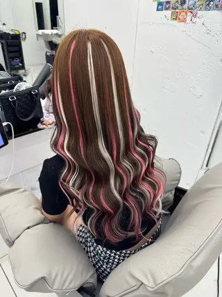 ロング ミユル/ 盛れるエクステ🎀✨のヘアスタイル