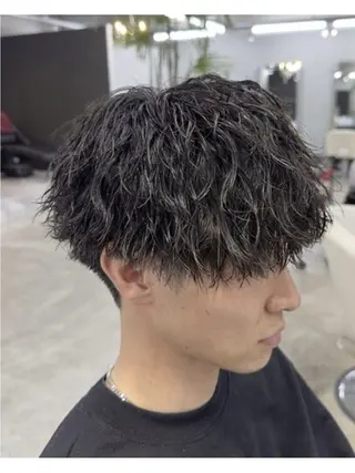 パーマ 小池 夏美のヘアスタイル