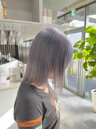 ミディアム カラー 複雑履歴修正/ keitoのヘアスタイル