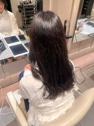 ロング カラー ナチュラルカラー/ 🤎のぞみのヘアスタイル