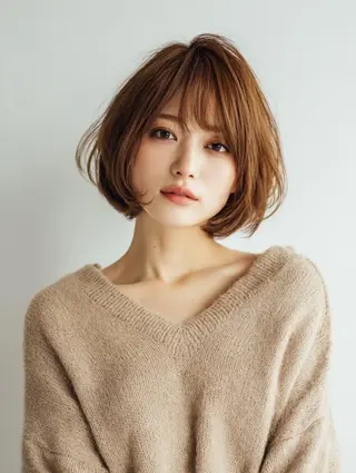 ショート 特化✨透明感カラー 白髪染め✨住田緋菜のヘアスタイル