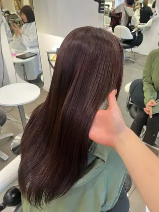 ロング カラー ボブ/デザインカラー ✂️ツムギ♡のヘアスタイル