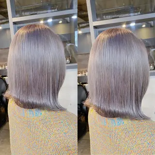ミディアム カラー yoriダブルカラー 代表すがわらのヘアスタイル