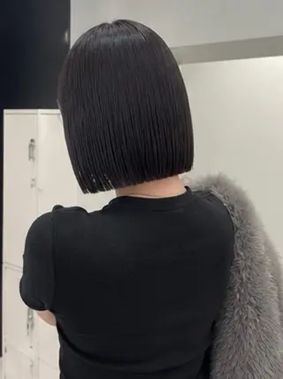 ショート ボブ特化 ×縮毛矯正きりのヘアスタイル