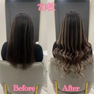 ロング シールエクステ ♡SAORI♡のヘアスタイル
