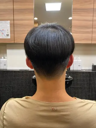 ショート メンズ メンズパーマモデル 大募集中のヘアスタイル