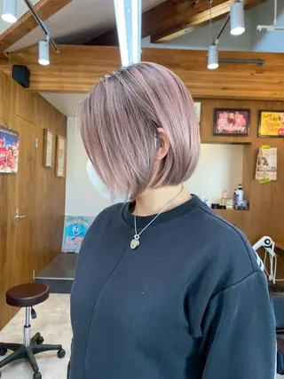 ミディアム 馬場 涼平のヘアスタイル