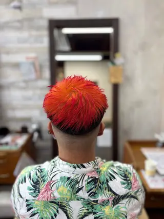 カラー メンズ 山本 健生のヘアスタイル