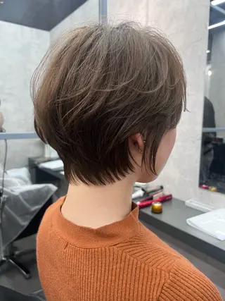ショート 銀座ショートヘア特化 渡部 誠のヘアスタイル