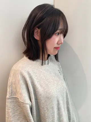 ミディアム カラー mai / linoah˚✧のヘアスタイル