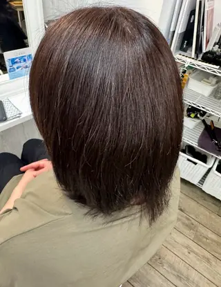 ミディアム THETAふじみ野 古屋のヘアスタイル