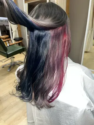 カラー 菊池 蓮のヘアスタイル