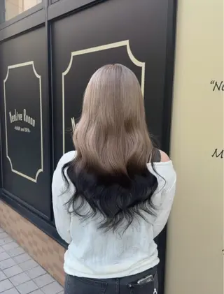 ロング カラー 🫐 キナリ🫐のヘアスタイル