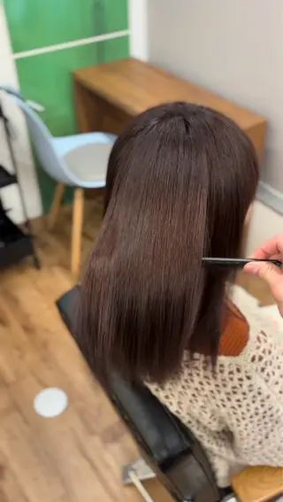 ロング 美髪矯正‎×髪質改善 任せて🤍Ko-taのヘアスタイル
