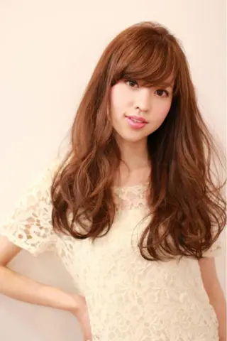 セミロング ロング 松永 雄樹のヘアスタイル