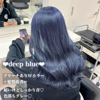 ロング カラー 💟RINNA 艶カラー💟のヘアスタイル