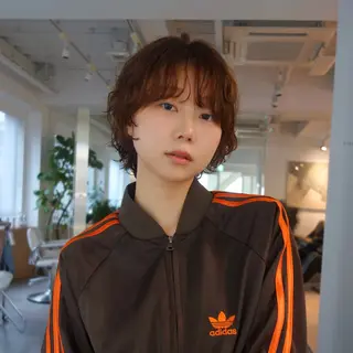 ショート 似合わせレイヤー🪄 パーマ🌀/表参道のヘアスタイル