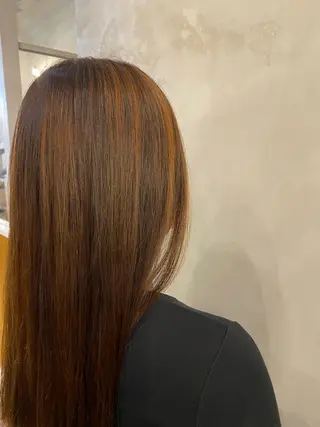 ロング パーマ 小顔カット 🌿リョウカのヘアスタイル