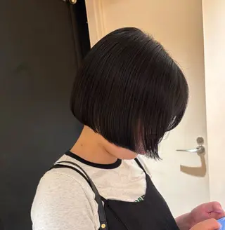 ミディアム カラー 艶髪/ボブモデル 募集🫧Terukaのヘアスタイル