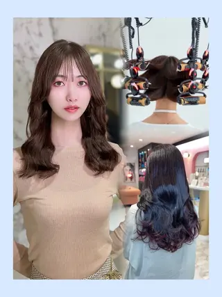 パーマ 内藤 万季人のヘアスタイル
