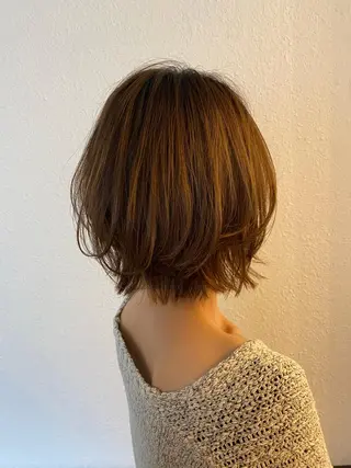 ショート ヘアアレンジ DANY🦋名駅✂︎ 艶髪/透明感カラーのヘアスタイル
