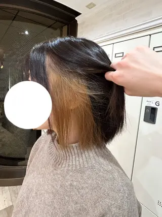 ショート カラー Kurumi リトル渋谷のヘアスタイル