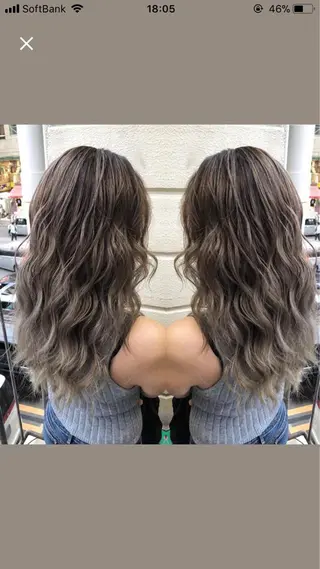 セミロング KR2S マネージャーのヘアスタイル