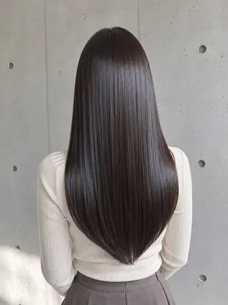 セミロング たまプラーザ駅 YAMATOのヘアスタイル