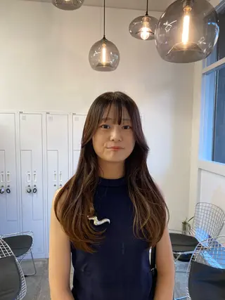 ロング FIX hair しなのヘアスタイル