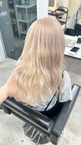 ロング カラー GiseL ハイトー ンSa_ya🎀のヘアスタイル