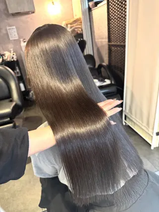 ロング カラー 💗鈴木茉奈💗艶髪 /透明感/暖色カラーのヘアスタイル
