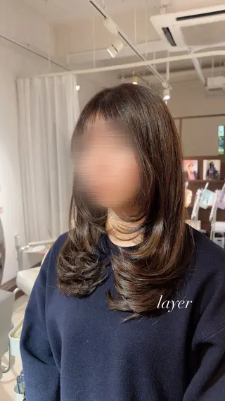 ロング melca. Amiのヘアスタイル