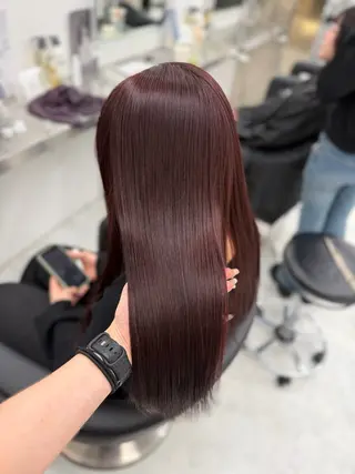 ロング カラー ヘアアレンジ 透明感カラー🎀艶髪 Anju/渋谷🎀のヘアスタイル
