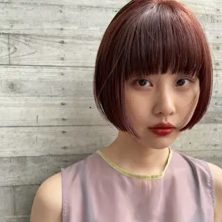 ショート カラー ショート〜ボブ✂︎ 武蔵小杉 南澤佑介のヘアスタイル