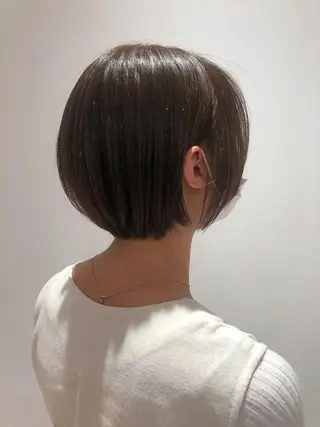 ショート カラー パーマ ヘアアレンジ 髪質改善/韓国風 レイヤー/田村祐樹のヘアスタイル