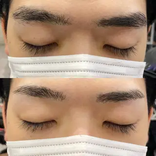 ショート メンズ アイブロウ 半個室メンズ カット🥕羽鳥淳妃のヘアスタイル
