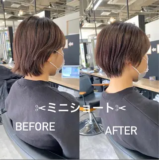 ショート 🍃ボブ&ショート 特化🍃髪質改善🍃のヘアスタイル