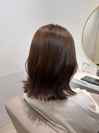 ミディアム カラー 韓国ヘア・カラー 🩵SHIZUKUのヘアスタイル