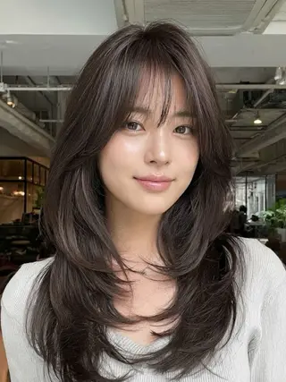 ロング 池袋/レイヤー/ TAISHIのヘアスタイル