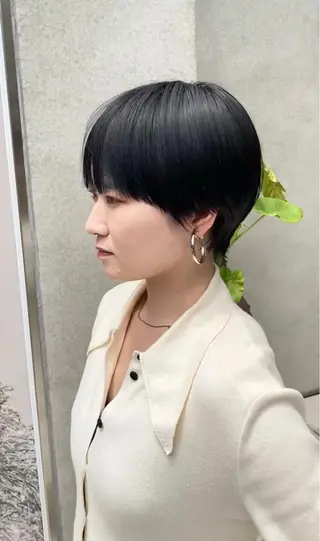 ショート カラー 🫧似合わせショート イシダ🫧のヘアスタイル