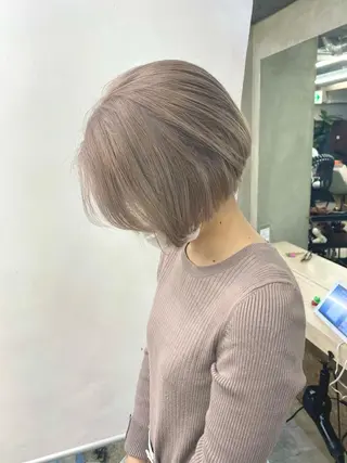 ショート カラー レイヤーカット 赤み消し　店長/大和のヘアスタイル